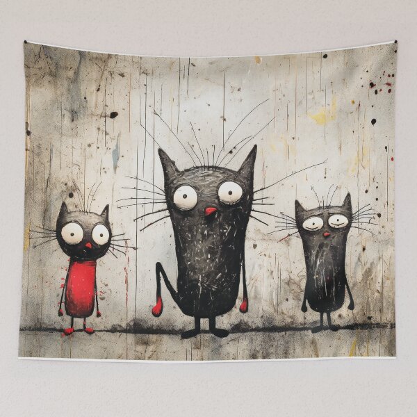 Item preview, Funny Cats Creative Composition designed and sold by AdrianGrosu.