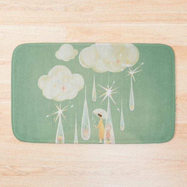 Item preview, Cartoon healing illustration Spring Rain designed and sold by SceneryStudio.