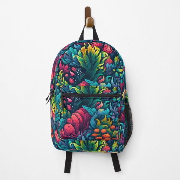 Item preview, Psychedelic nature seamless pattern designed and sold by Marc Konno.