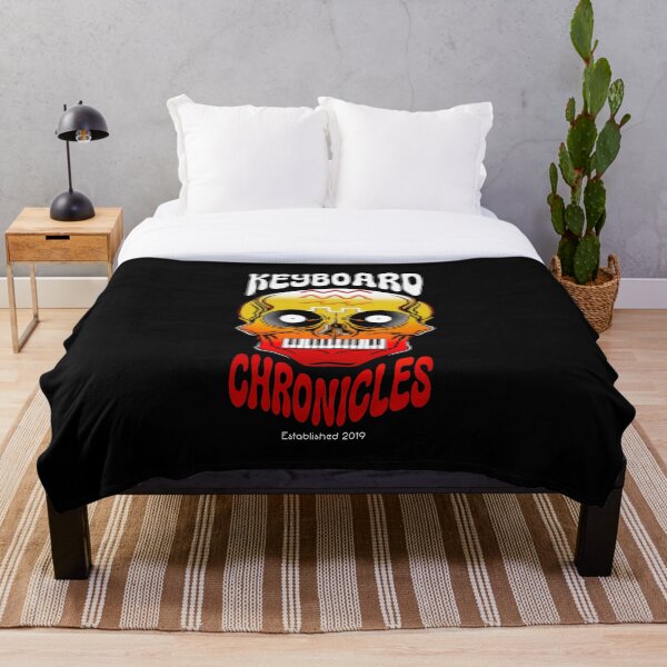 Item preview, Keyboard Chronicles 'Colorful Skull' Design designed and sold by Creative Shed Designs.