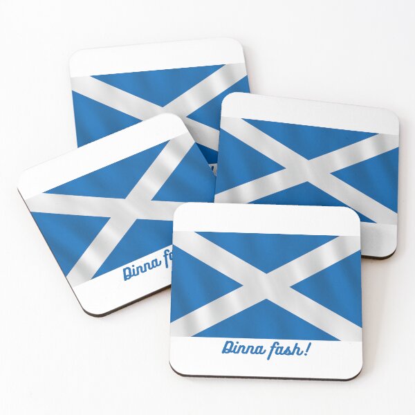 Item preview, Scottish slogan: Dinna fash! Don't worry!  designed and sold by UpNorthTravel.