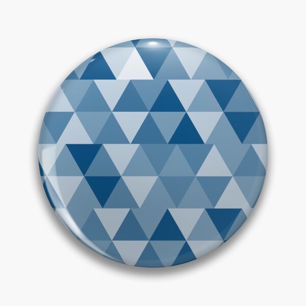 Item preview, Blue triangles pattern designed and sold by Graphexx.