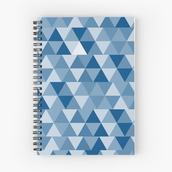 Item preview, Blue triangles pattern designed and sold by Graphexx.