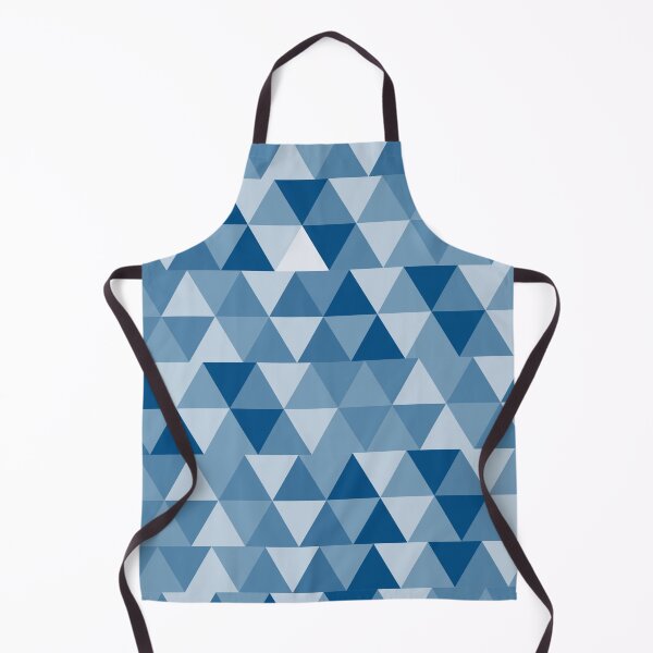 Item preview, Blue triangles pattern designed and sold by Graphexx.