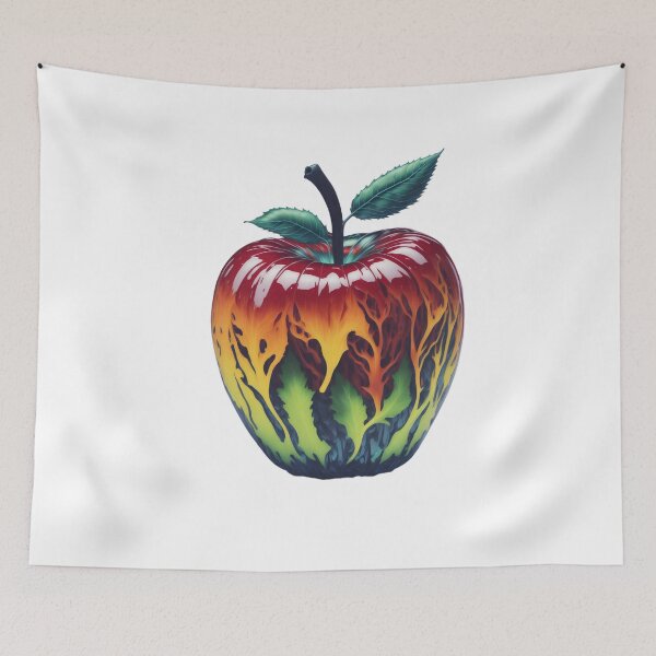 Item preview, red  green apple  designed and sold by jkrphoto.