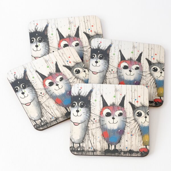 Item preview, Funny Cats Creative Composition designed and sold by AdrianGrosu.