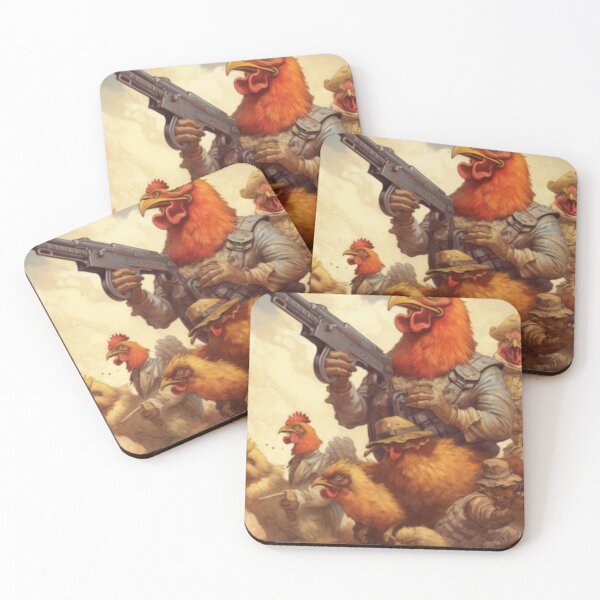 Item preview, TIk tok Chicken wars shirts   designed and sold by Wyokid.