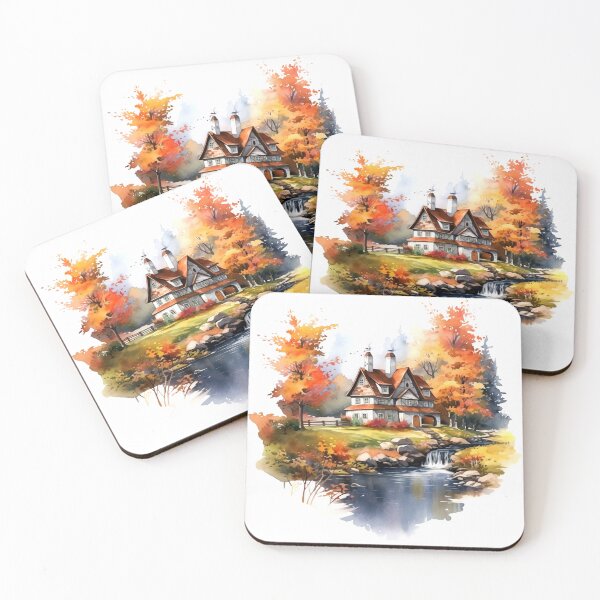 Item preview, Quaint Country Inn Clipart, Charming Accommodation, Rustic Hospitality, Countryside Escape, Cozy Retreat, Rural Getaway, Quaint Lodging designed and sold by CoolorPainting.