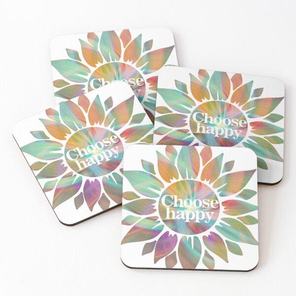 Item preview, Flowers pastel choose happy mandala pattern  designed and sold by Souushop.