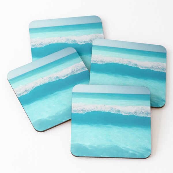 Item preview, Rolling Turquois Tropical Ocean Waves designed and sold by BBGIFTSUK.