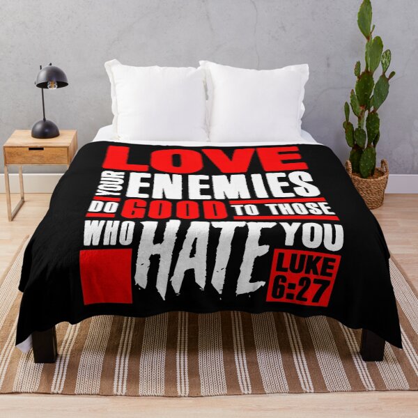 Item preview, Luke 6:27 Love Your Enemies designed and sold by plushism.