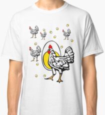 Huhn und Eier Classic T-Shirt