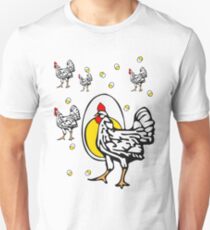 Chicken and Eggs Unisex T-Shirt