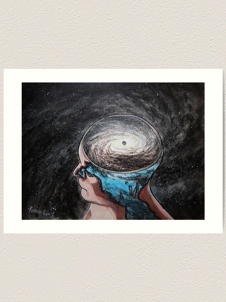 Alternate view of brain wash Art Print