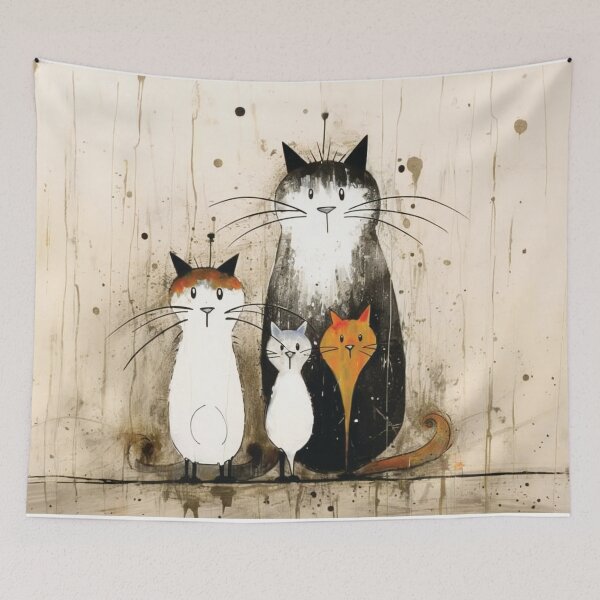 Item preview, Funny Cats Creative Composition designed and sold by AdrianGrosu.