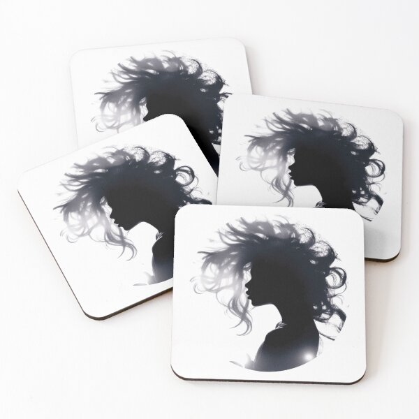 Artikelvorschau,  „Eclipse of Beauty: Die unvergessliche Silhouette des ewigen weiblichen Gesichts und Haares“ entworfen und verkauft von SBD-Shop.