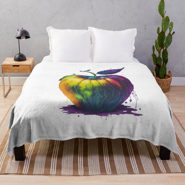 Item preview, red green rainbow apple designed and sold by jkrphoto.