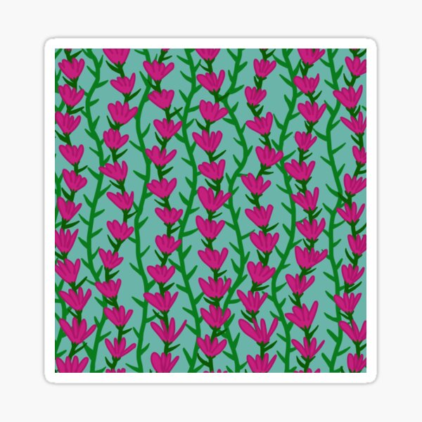 the floral vines Sticker