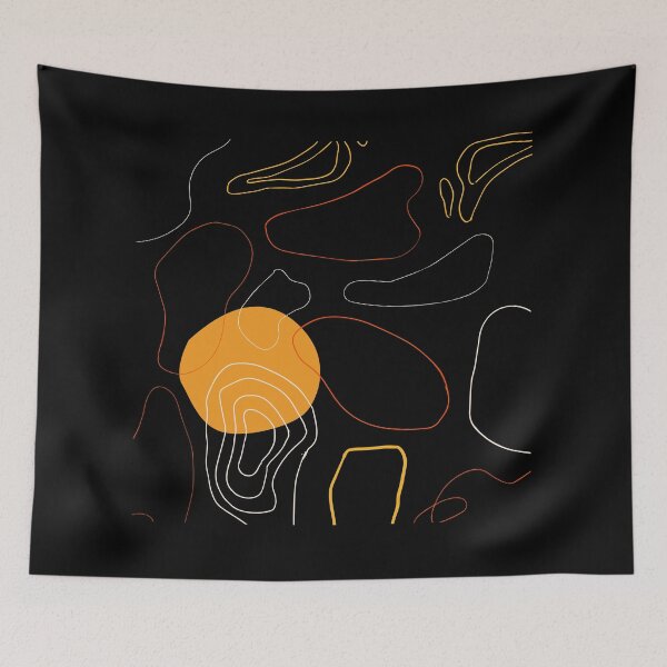Item preview, Orange cirles pattern designed and sold by Graphexx.