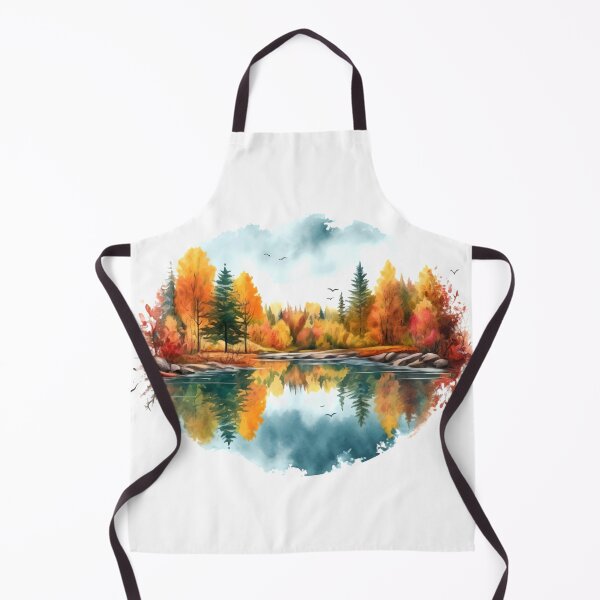 Item preview, Tranquil Lake Clipart, Serene Waters, Peaceful Reflections, Lake Bliss, Tranquility, Calm Oasis, Mirror-like Surface designed and sold by CoolorPainting.