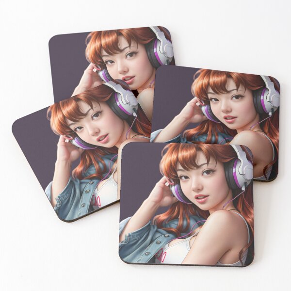 Item preview, cute anime redhead girl designed and sold by UndineSea.