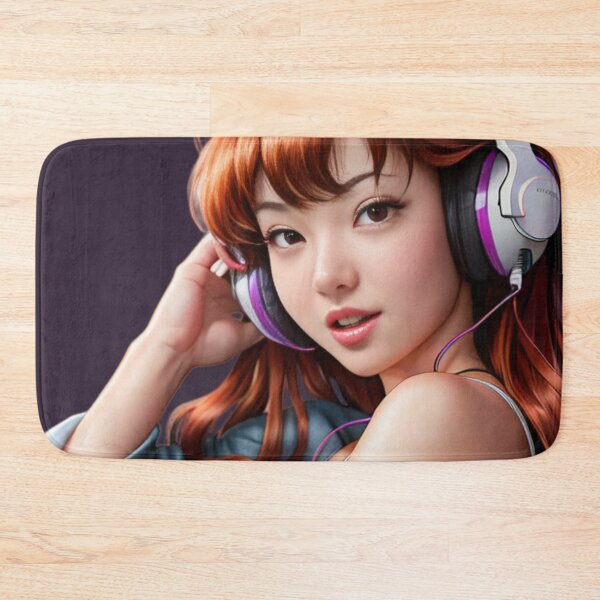 Item preview, cute anime redhead girl designed and sold by UndineSea.