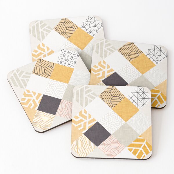 Item preview, Tiles with patterns - Quilter Tiles Gold designed and sold by susycosta.