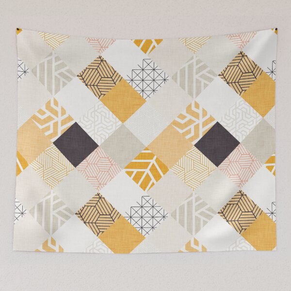 Item preview, Tiles with patterns - Quilter Tiles Gold designed and sold by susycosta.
