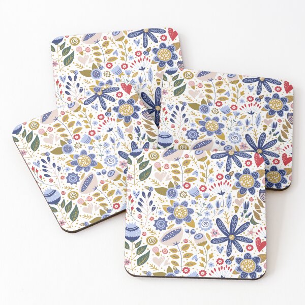 Item preview, Colorful flower pattern designed and sold by Graphexx.