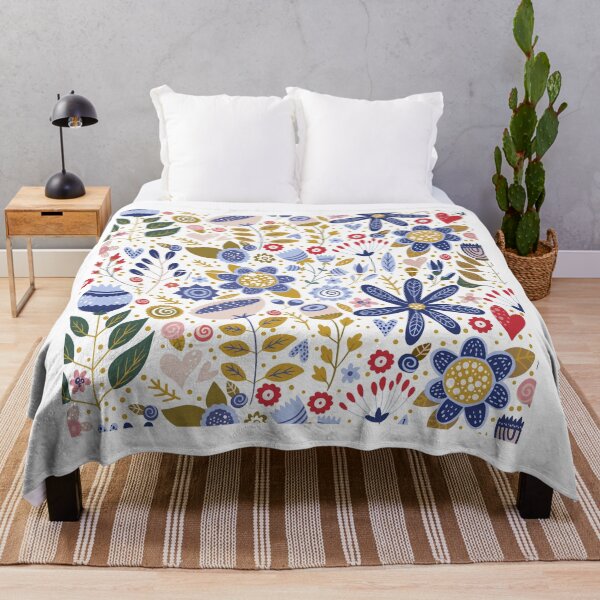 Item preview, Colorful flower pattern designed and sold by Graphexx.