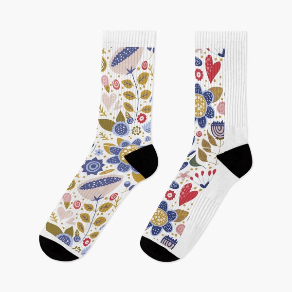 Item preview, Colorful flower pattern designed and sold by Graphexx.