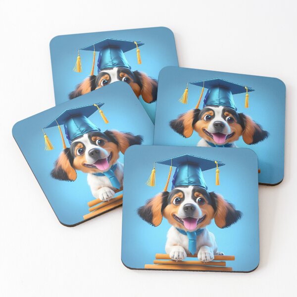 Item preview, Cute dog graduation ceremony! Funny, funky & witty designed and sold by wittywishes.