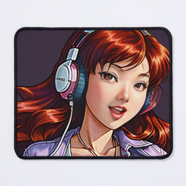 Item preview, anime redhead girl designed and sold by UndineSea.
