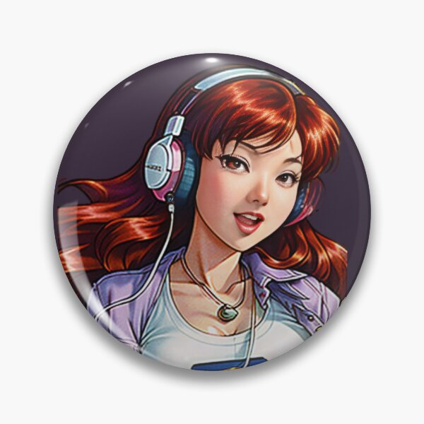 Item preview, anime redhead girl designed and sold by UndineSea.