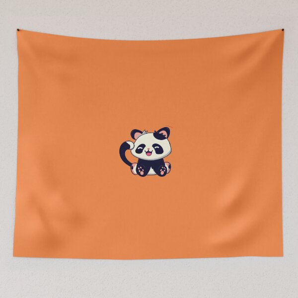 Item preview, Smiling Panda Cat, Happy Friend designed and sold by WasoriDraws.