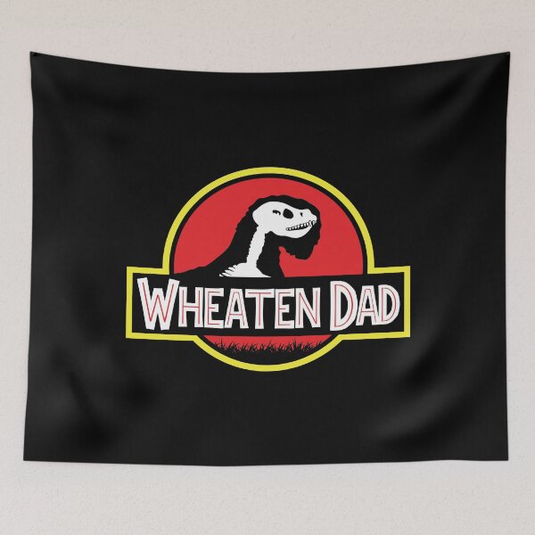 Item preview, (For Dark Background) Jurassic Soft Coated Wheaten Terrier Dad designed and sold by More Cute Dogs.