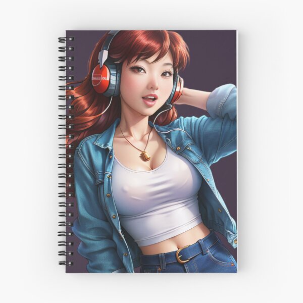 Item preview, anime redhead girl designed and sold by UndineSea.