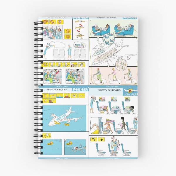 Item preview, PAM ANN IN-FLIGHT SAFETY CARD designed and sold by HRHPAMANN.