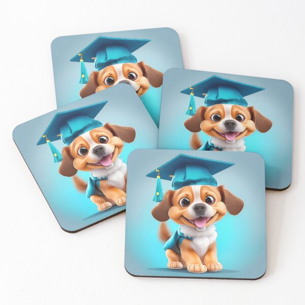 Item preview, Cute dog graduation ceremony! Funny, funky & witty designed and sold by wittywishes.