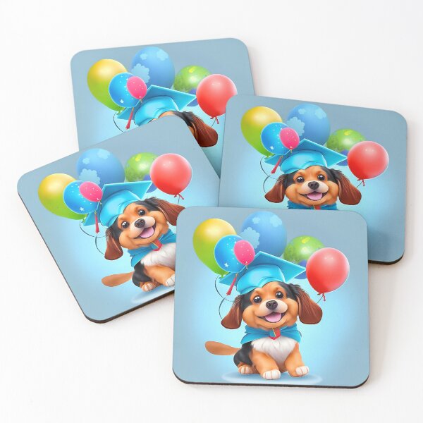 Item preview, Cute dog graduation ceremony! Funny, funky & witty designed and sold by wittywishes.