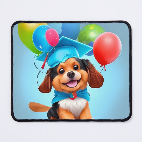 Item preview, Cute dog graduation ceremony! Funny, funky & witty designed and sold by wittywishes.