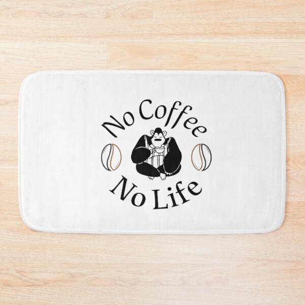 Item preview, No Coffee no life - animal drinking coffee - Coffee beans designed and sold by AnimalWorldArtt.