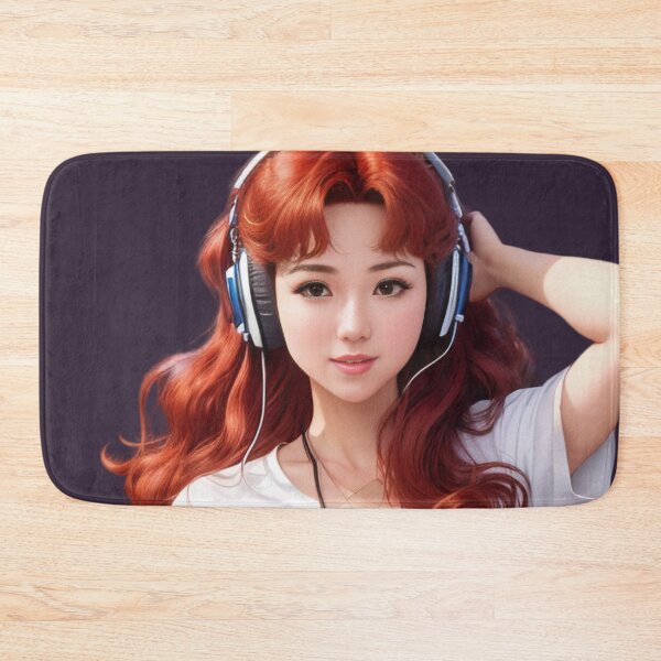 Item preview, anime redhead girl designed and sold by UndineSea.