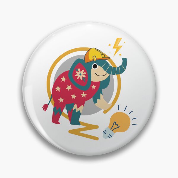 Item preview, Qualified Electrician Elephant designed and sold by ichirochen.