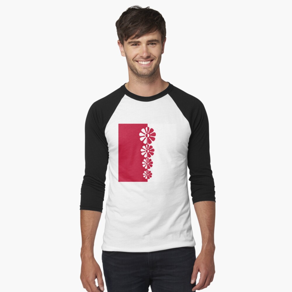 Item preview, Baseball ¾ Sleeve T-Shirt designed and sold by MellowCat.