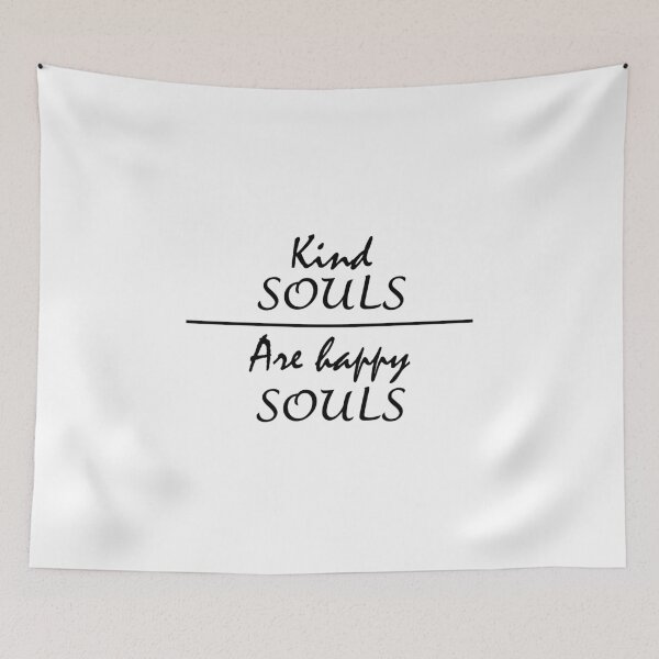 Item preview, Kind Souls are Happy Souls designed and sold by OurLordsLove.