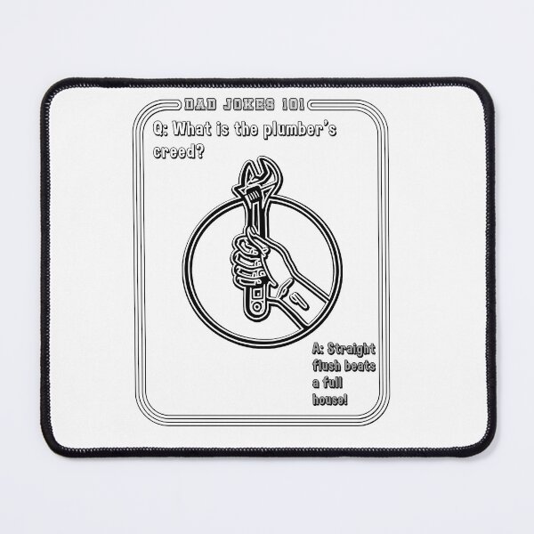 Item preview, What Is the Plumber's Creed Dad Jokes designed and sold by rinconworkshop.