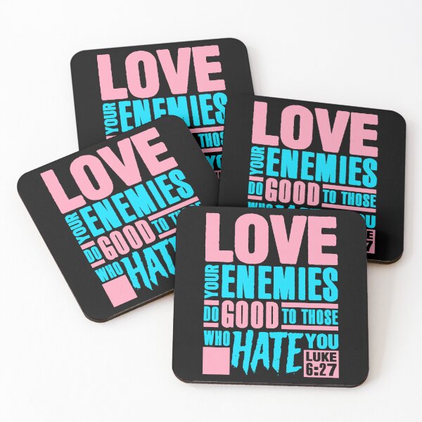 Item preview, Luke 6:27 Love Your Enemies designed and sold by plushism.