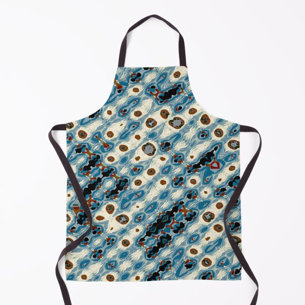 Artikelvorschau, Blue, Cream and Terracotta Diagonal Stripe Pattern entworfen und verkauft von Trevor Hirst.