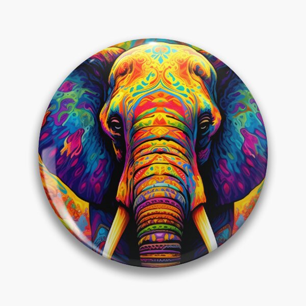 Item preview, Rainbow Elephant Spirit designed and sold by NRGArtwork.